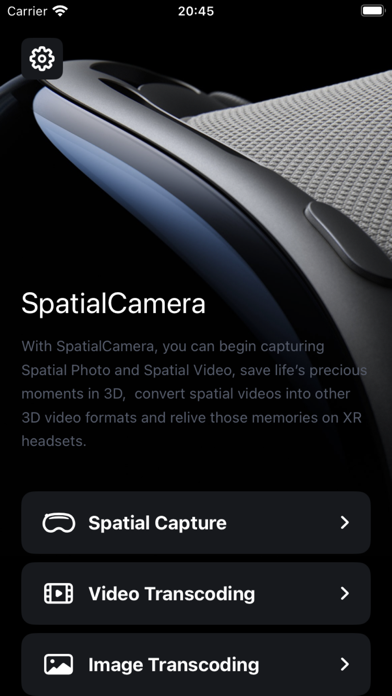 SpatialCamera Screenshot
