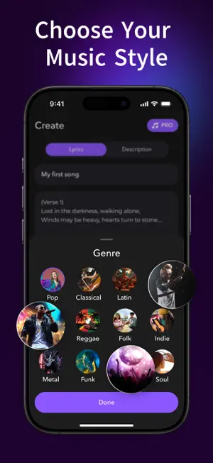 AI RAP - song generator screenshot 4