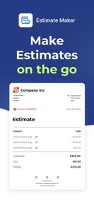 Estimate Maker Flex screenshot