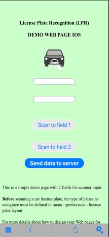 Mocha LPR screenshot