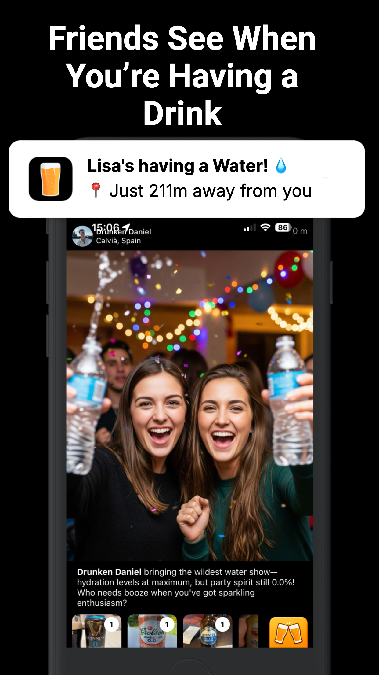 Beer Buddy - Friends Alerts screenshot 2
