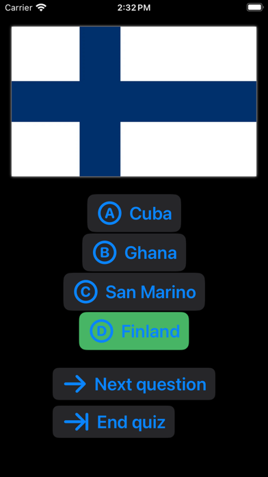 Super Flags: Flag Quiz Screenshot