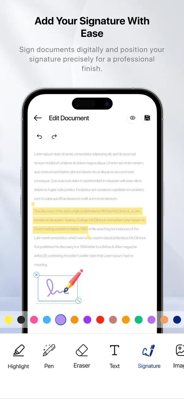 Screenshot #3 pour PDF Highlighter - Read & Edit