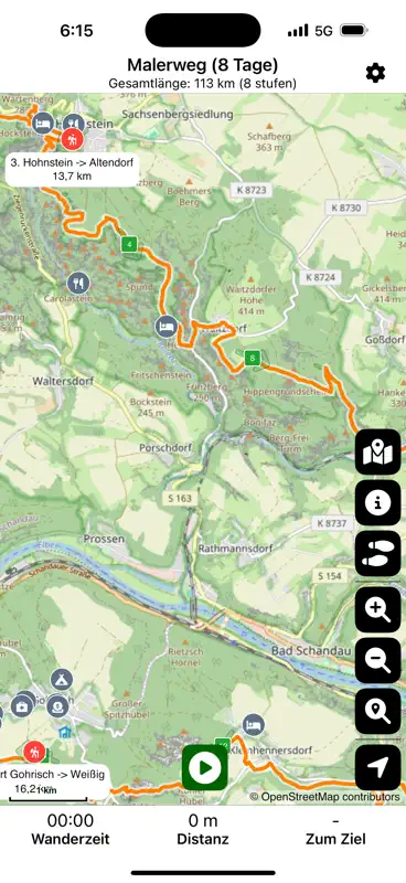 Malerweg - Deutchland screenshot 3 of 6