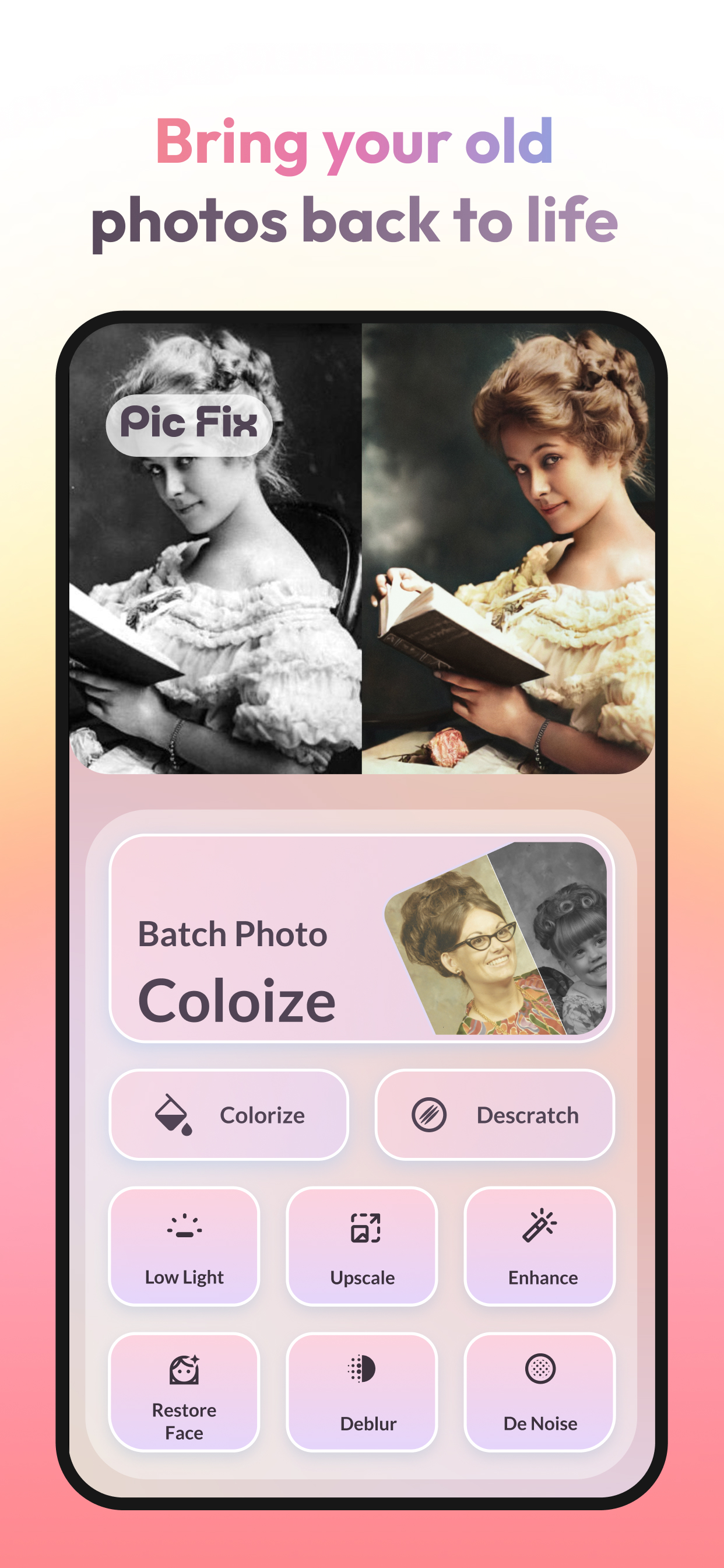 PhotoFix: Restore Old Photos screenshot 2