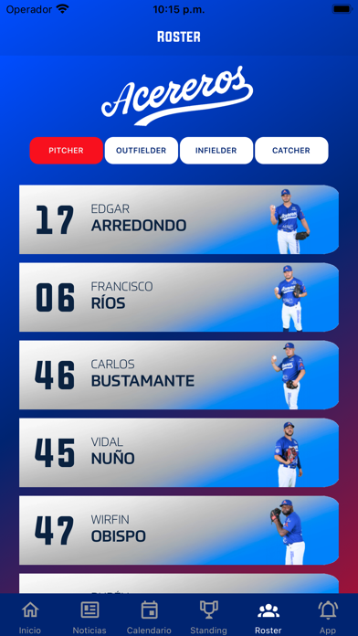 Acereros de Monclova Oficial Screenshot