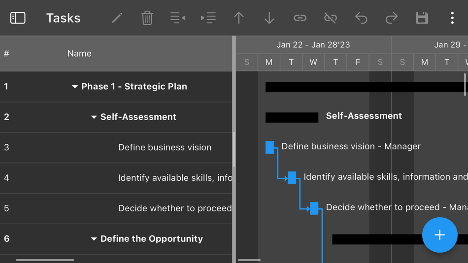 #6. Gantt chart with AI: Ingantt (iOS) 由: Volodymyr Mazepa