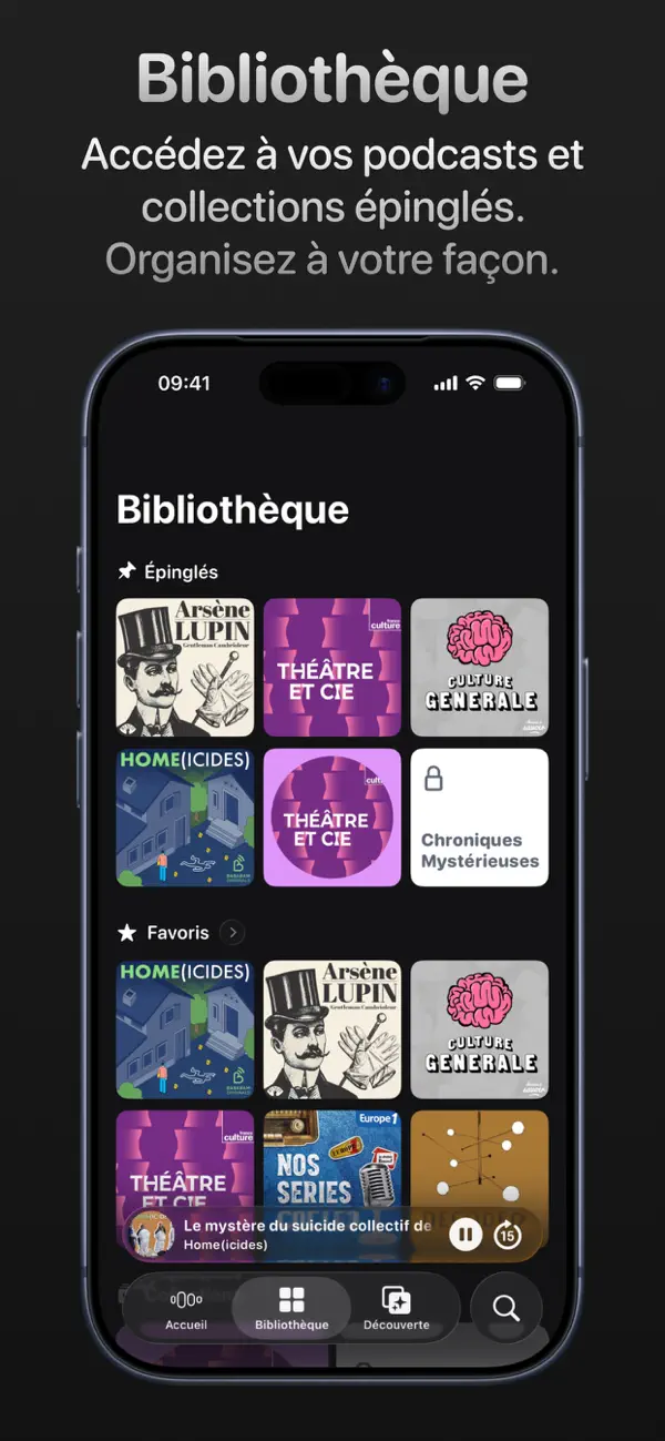Screenshot #2 pour Loop - Lecteur de podcasts