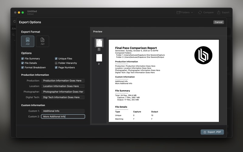 App screenshot