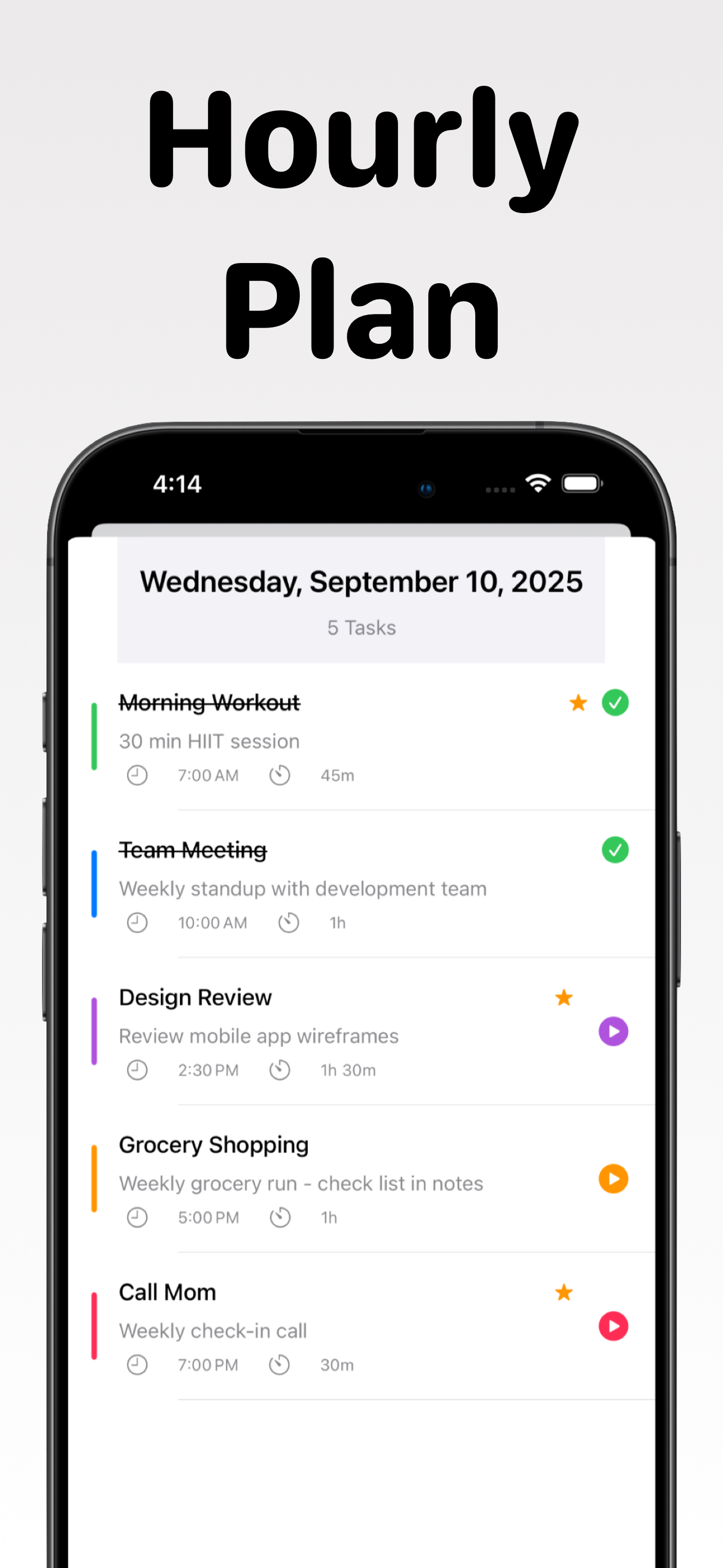 Daily Schedule: Plan NextDay screenshot 4