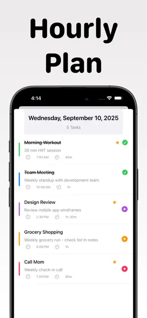Daily Schedule: Plan NextDay screenshot 4