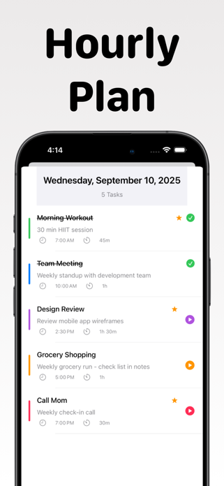 Daily Schedule: Plan NextDay Screenshot 4 of 5