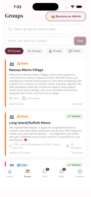 MamaSquads screenshot 1