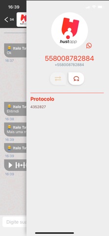 Hust Chat screenshot