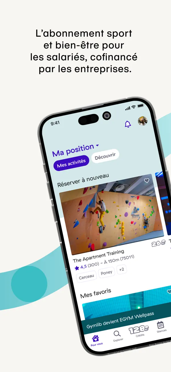 Screenshot #1 pour Wellpass (Gymlib)