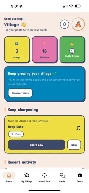 Village Social screenshot 1