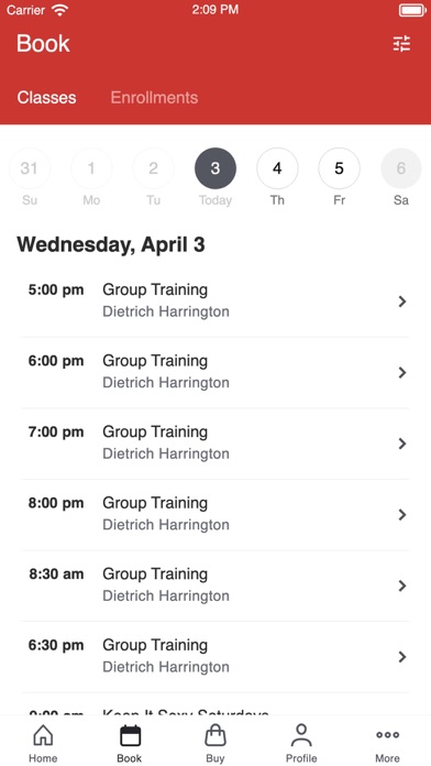 ICANFITNESS elite training Screenshot