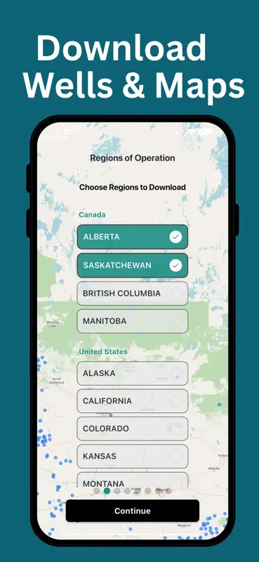 Oilfield Route: Offline GPS screenshot 2 of 8