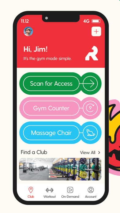 Revo Fitness Screenshot