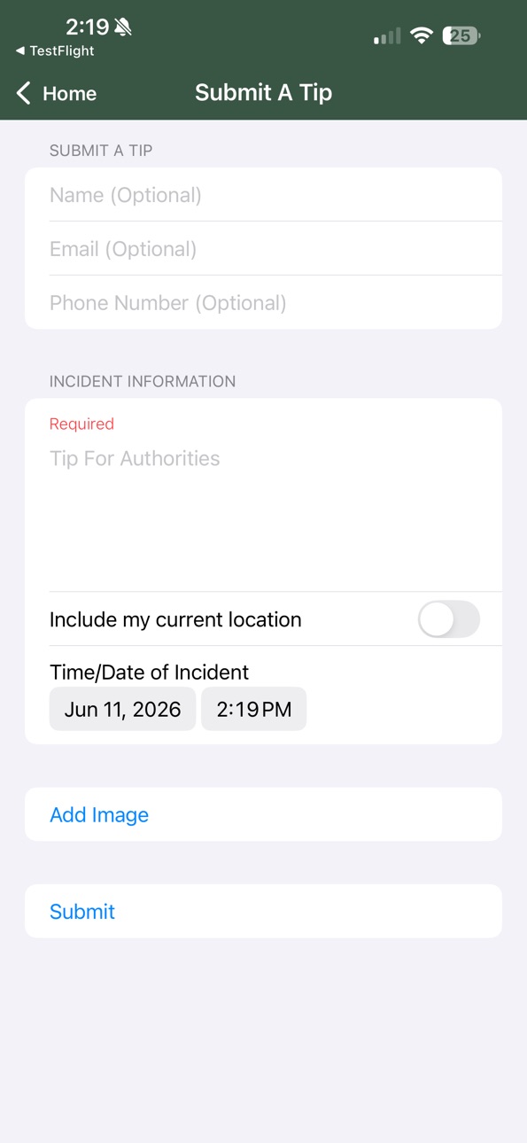iPhone screenshot