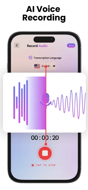 Voice Recorder: Transcriber screenshot 1