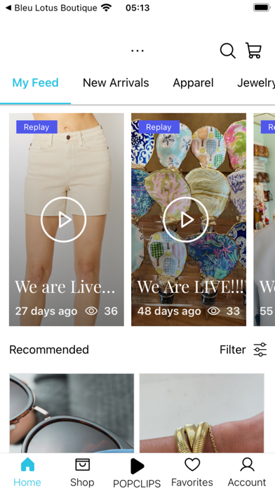 Salty Chic Boutique iPhone screenshot 1 - Shopping app