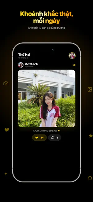 UniDaily: Mạng xã hội SV screenshot 1