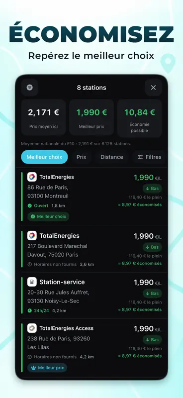 Prix Carburant - France screenshot 5 of 5