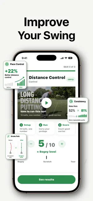 AI Golf Training & Plan: Golfy screenshot 3