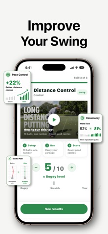 AI Golf Training & Plan: Golfy Screenshot 3 of 6