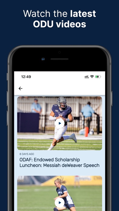 ODU Monarch Mobile Screenshot