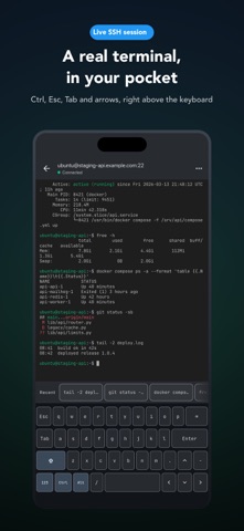 Mobile SSH Terminal iPhone screenshot 10