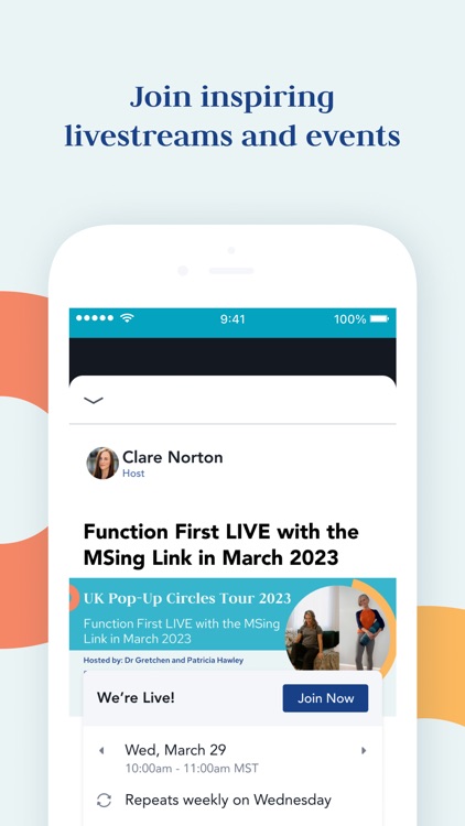 Live Well Hub by Overcoming MS screenshot-3