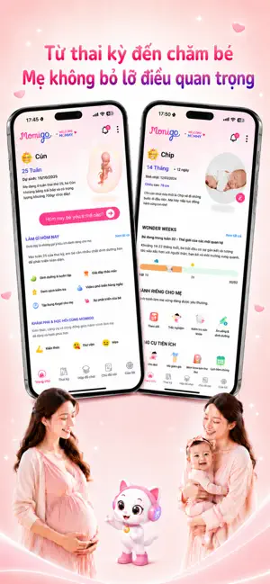 Momigo: Mẹ Bầu & Nuôi Con iPhone screenshot 1