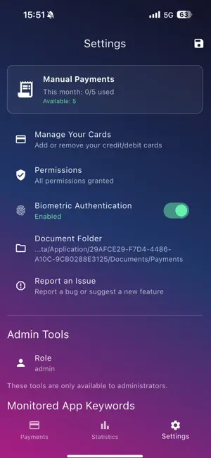 Wenalyze Sync screenshot 2