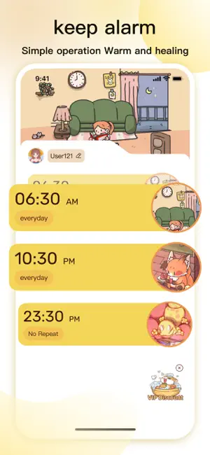Alarm Clock-Keep Alarm screenshot 1