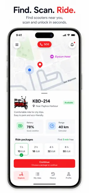 KBD Scooters screenshot 4