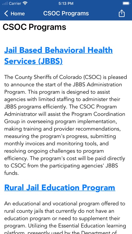 County Sheriffs of Colorado