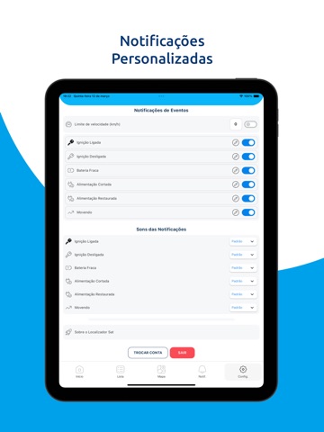 Localizador Sat iPad screenshot