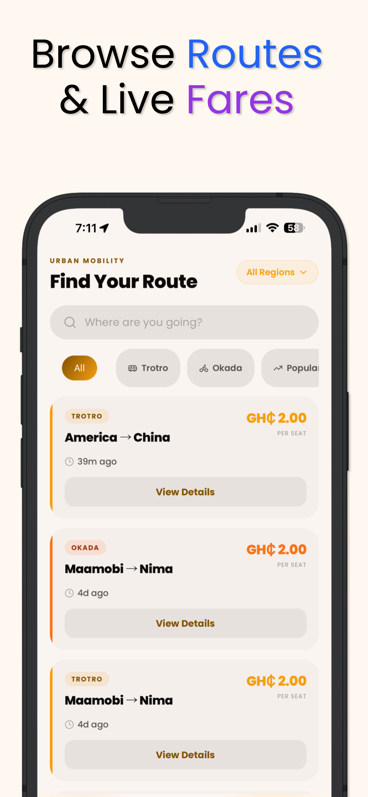 Troski: Know Your Fare