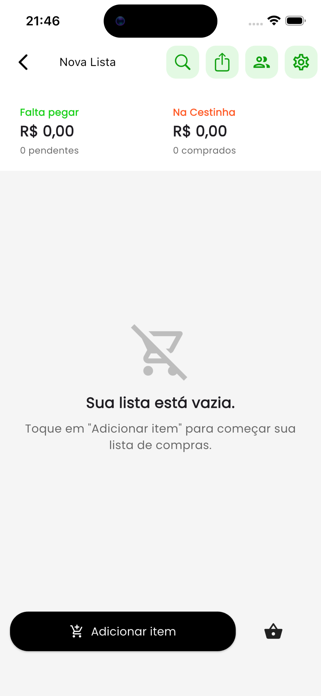 Cestinha de Compras Screenshot 2 of 3