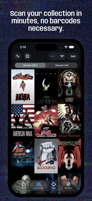 Rewind: VHS & Disc Collection screenshot 1