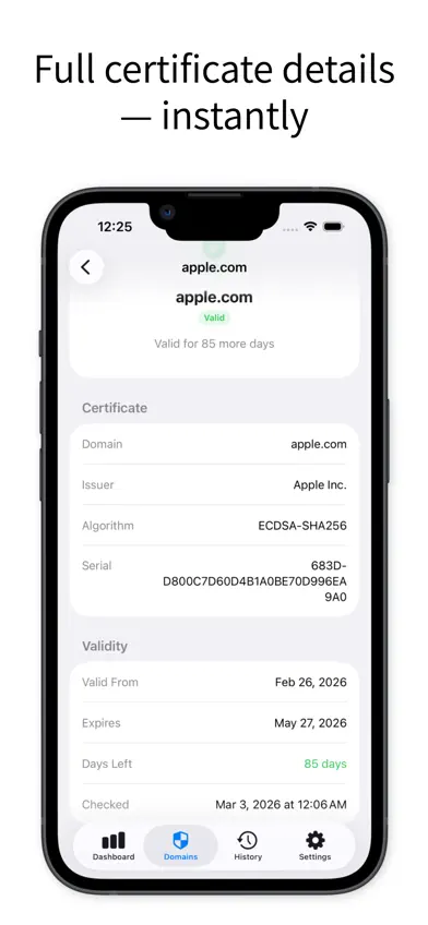 SSL Checker+ screenshot 3