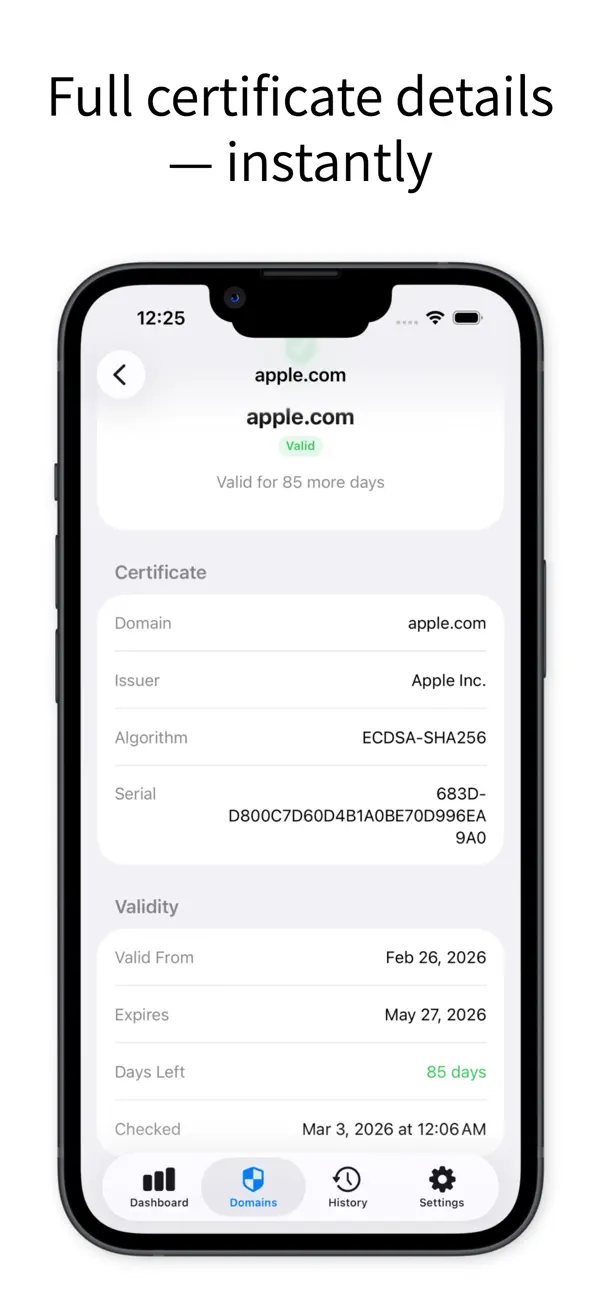 #3. SSL Checker+ (iOS) di: Emre Keles