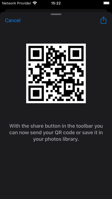 QR-Code-Generator Screenshot