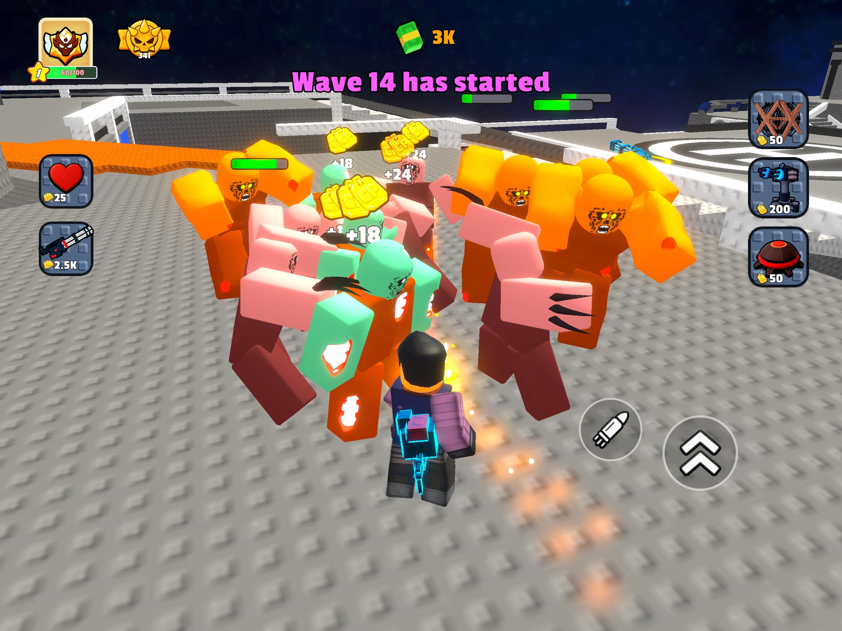 Obby Zombie Survive screenshot 12