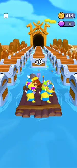Viking Go: Merge & Run screenshot 1