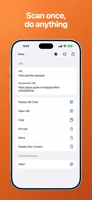 Qrafter: QR Code Reader screenshot 4