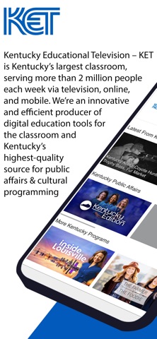 KET - Videos & Schedules app screenshot
