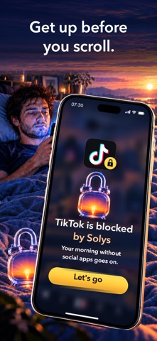 Solys: Alarm & App Blocker Screenshot 1 of 7